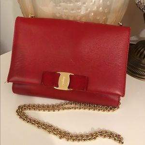 Salvatore Ferragamo Miss Vdara Bow Crossbody Bag